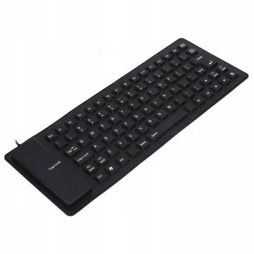 KLAWIATURA SILIKONOWA GUMOWA USB DO LAPTOPA