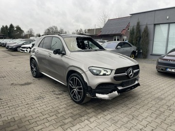 Mercedes GLE V167 SUV 2.9 400d 330KM 2020 Mercedes GLE 400 4Matic Kamery360 Skóra Pamięć, zdjęcie 1