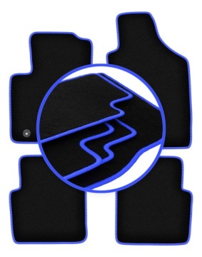 Koberce do auta Blue pro: Ford Ka MK2 hatchback 2008-2012