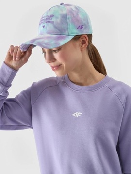 4F CZAPKA Z DZASZKIEM DZIEWCZĘCA DZIECIĘCA STRAPBACK SS24