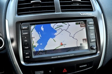 Mitsubishi ASX I SUV 1.8 DID MIVEC 116KM 2011 Mitsubishi ASX Xenon Skóra Navi DVD Rockford, zdjęcie 34