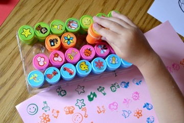 ДЕКОРАТИВНЫЕ МАРКИ S'COOL НАБОР ЭМОЦИЙ