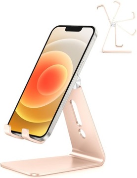 Regulowany stojak na telefon komórkowy, OMOTON Aluminium De