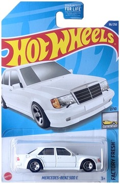 HOT WHEELS MERCEDES BENZ 500 E DOLLAR GENERAL EXCLUSIVE FACTORY FRESH 2/10