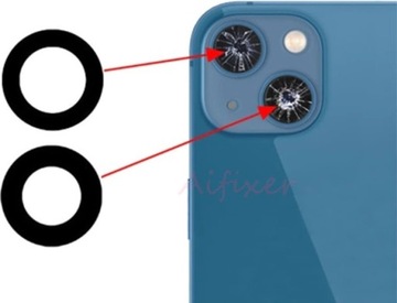 IPHONE 13 OKO SZKŁO SZYBA APARATU KAMERY SZKIEŁKO