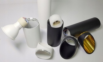 НАВЕРХНОСТНОЕ УГЛОВОЕ ОСВЕЩЕНИЕ Точечная ТРУБА 30см LED GU10