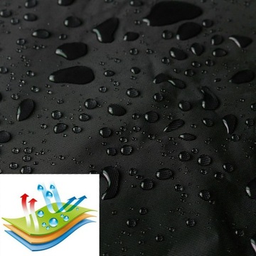 ВЕЛОСИПЕДНЫЙ КРЫШКА, ВОДОНЕПРОНИЦАЕМЫЙ БРЕЗЕНТ НА ​​3 ВЕЛОСИПЕДА, ТКАНЬ 190 Т.