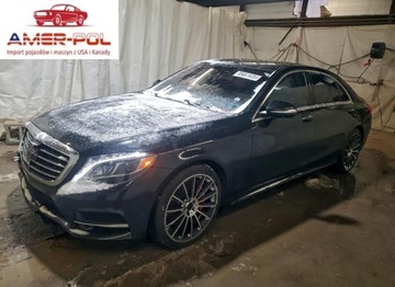 Mercedes Klasa S W222 2015 Mercedes-Benz Klasa S 550 4Matic 2015 4.6l 4.6 Benzyna 449KM