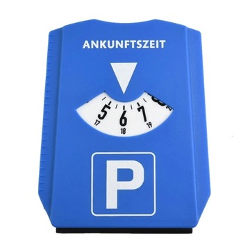 Tarcza parkingowa 15.2 Timer zegar * 12.4*0.8cm plastikowy Parking licznik