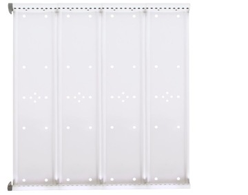 Uchwyt naścienny na 10 paneli TARIFOLD A3