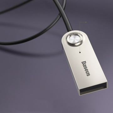 ЗВУКОВОЙ ПРИЕМНИК BASEUS BLUETOOTH 5.0 РАЗЪЕМ AUX ADAPTER 3.5 USB-МИКРОФОН