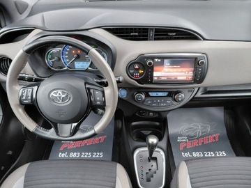 Toyota Yaris III 2016 Toyota Yaris Hybryda Automat Klimatronik Kamera Sensor 1.5 Hybryda 73KM, zdjęcie 18