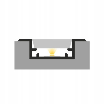 ДИФФУЗОР C5 ДЛЯ ВОДОНЕПРОНИЦАЕМОГО ПРОФИЛЯ P11-1/2 IP67 2М