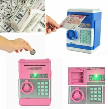 ЭЛЕКТРОННАЯ КОПИЛКА СЕЙФ ДЛЯ ДЕТЕЙ ЦВЕТА