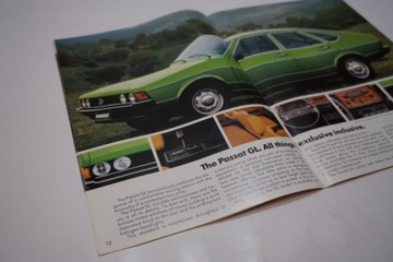 ФОЛЬКСВАГЕН ПАССАТ 1979 ПРОСПЕКТ