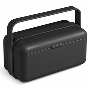 Lunchbox niski BAULETTO karbon BLIM PLUS