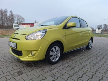 Mitsubishi Space Star Hatchback 5d 1.2 80KM 2014 Mitsubishi Space Star Klimatyzacja.Stan Top!!, zdjęcie 4