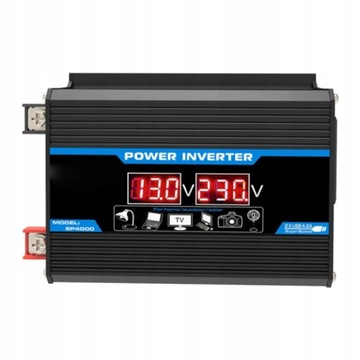 Prądnica Inwerter 300W 12V 220V SINUS PRĄD