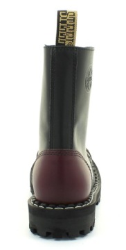 СТАЛЬНОЙ БУРГ.+ЧЕРНЫЕ БОТИНКИ. 10 ОТВЕРСТИЙ 105/O/F.BUR-B 40