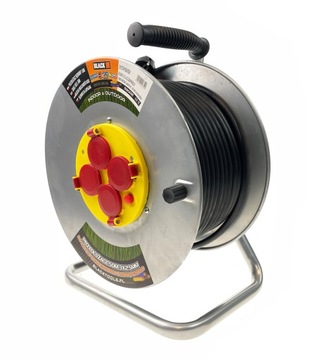 УДЛИНИТЕЛЬ ДЛЯ СТРОИТЕЛЬНОГО БАРАБАНА 50М 3x2,5 НА БАРАБАНЕ