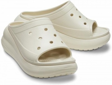 Damskie Buty Klapki Platforma Crocs Crush 208731 Slide 36-37