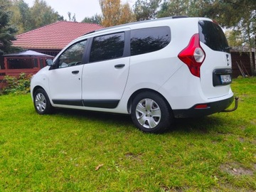 Dacia Lodgy Minivan Facelifting 1.6 SCe 102KM 2019 DACIA LODGY 1.6 LPG, 80kW, SALON PL,I WŁAŚCICIEL, SERWIS ASO, FV VAT,7-osób, zdjęcie 2