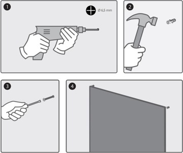 Безрамная, белая, сухостираемая магнитная доска, 90х60 см + подарки
