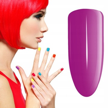 SUNONE LAKIER HYBRYDOWY UV LED HIGHLIGHTER 8 NEON MOCNY FIOLET