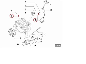 ALFA ROMEO 166 LANCIA THESIS SENZOR AISIN 55-50SN