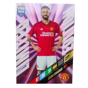 FIFA 365 2024 PANINI karta LIMITED EDITION Bruno Fernandes MANCHESTER U