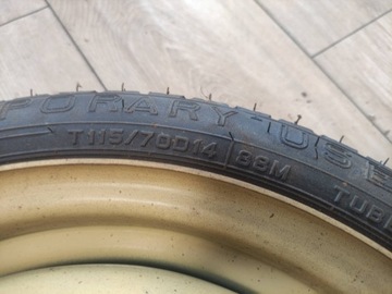 KOLO DOJEZDOVÉ HONDA JAZZ II 4X100 115/70 D14