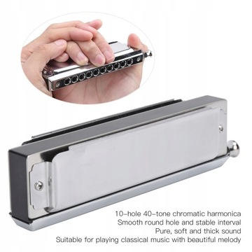 Хроматическая гармошка с 10 отверстиями
