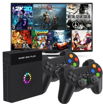 GRA TV KONSOLA RETRO HDMI GAMEBOX PLUS 64GB 4