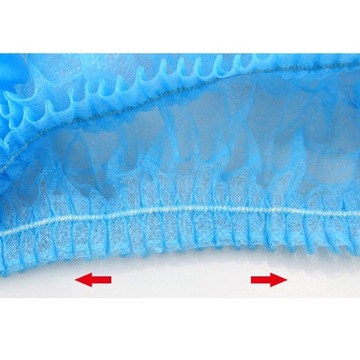 700x одноразовые сетчатые шапочки для волос, противопыльные шапки, головные уборы