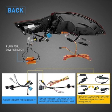 ВЛАНД OLED BMW M4 купе Grand 4er F32 F33 F82 F83