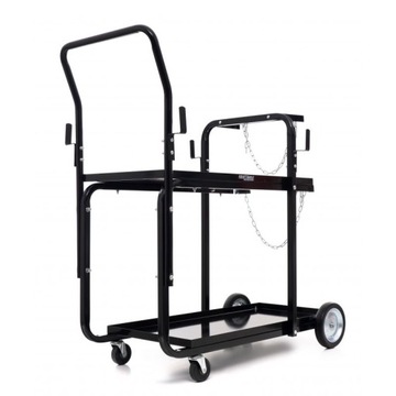 СВАРОЧНАЯ ТЕЛЕЖКА ДЛЯ СВАРОЧНЫХ МАШИН MIG MAG TIG И ПЛАЗМЕННЫХ РЕЗЦОВ ПОЛКИ КРЮКИ