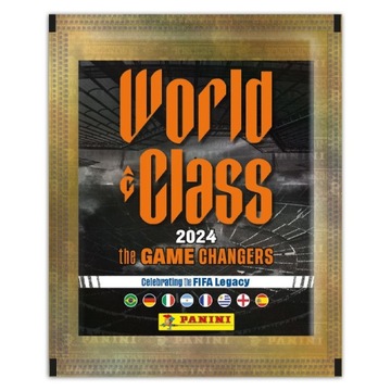 АЛЬБОМ НАКЛЕЙКОВ FIFA WORLD CLASS 2024 + 5 ПАКЕТОВ PANINI СТАРТОВЫЙ НАБОР