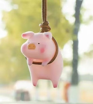 ДЕКОРАТИВНЫЙ КУЛОН СВИНКА УКРАШЕНИЕ АВТОМОБИЛЕЙ ДОМАШНИЙ ОФИС СВИНЬЯ ПИТЛ БРЕЛОК