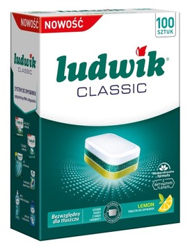 LUDWIK Classic Tabletki do zmywarki 100 szt.