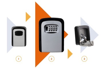 МЕТАЛЛИЧЕСКИЙ БЕЗОПАСНЫЙ ЯЩИК ДЛЯ КЛЮЧЕЙ НАСТЕННЫЙ ЯЩИК ДЛЯ КЛЮЧЕЙ КОД ДЛЯ КОМБИНАЦИИ