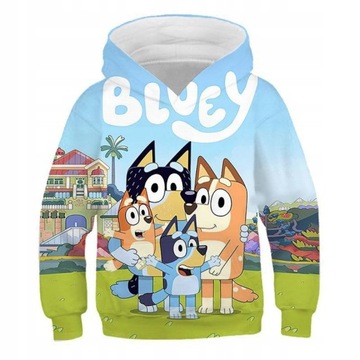 bluey BLUZA DRESOWA Z KAPTUREM