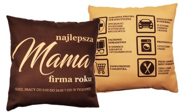 PODUSZKA prezent na DZIEŃ MATKI OJCA dla taty mamy