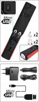 YATO LAMPA LATARKA AKUMULATOROWA WARSZTATOWA 3W 250lm COB LED YT-08504