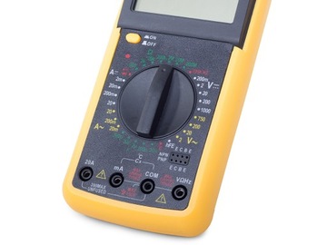 ЦИФРОВОЙ ЖК-ИЗМЕРИТЕЛЬ ТОКА МУЛЬТИМЕТР DT9208A ЗОНД