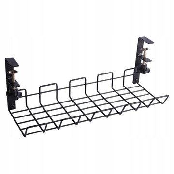 Pod biurko kabel organizator Pod szafką kosz