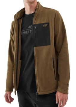 МУЖСКАЯ СПОРТИВНАЯ ФЛИСОВАЯ ТОЛСТОВКА 4F