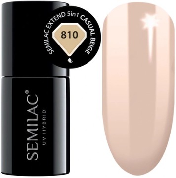 Semilac Extend 810 5w1 Casual Beige 7ml
