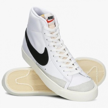 Buty męskie Nike Blazer Mid 77 WHITE/BLACK BQ6806-100 r. 43