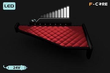 Полка TIR MERCEDES ACTROS MP 4 11-19 экокожа MP4