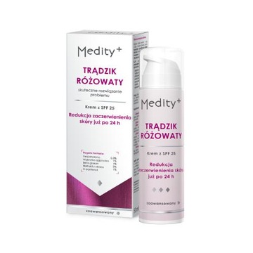 AVA AVA Medity+ KREM SPF25 na dzień Trądzik RÓŻOWATY 50ml